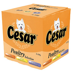 cesar Poultry Alutray 300g 3 pack