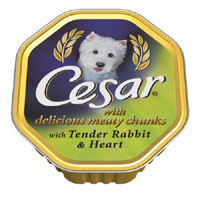 Cesar Rabbit and Heart 150g Pack of 24