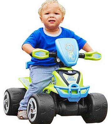 Chad Valley 6V Blue and Green Baby Quad Bike