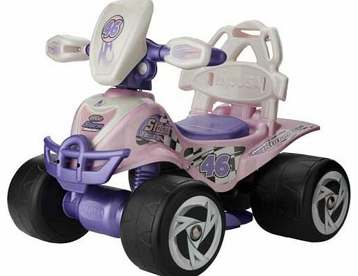 Chad Valley 6V Pink and Purple Baby Quad Bike