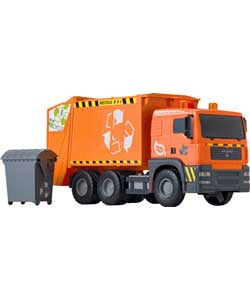 Garbage Truck With Pump Action