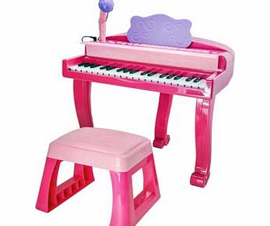Chad Valley Kids Pink Grand Piano