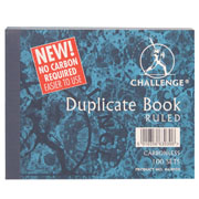 Challenge Duplicate Book 105 x 130mm