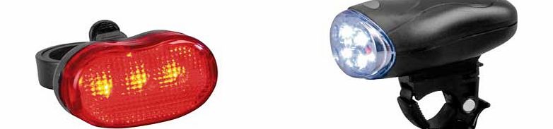 Challenge Front and Rear Bike Lights