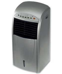 Silver Air Cooler with Heater