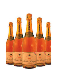 Alain Bergandegrave;re, Rose Brut, Unmixed 6-bottle case.