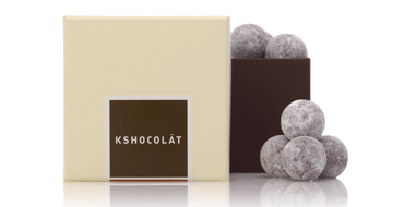 Champagne Truffle Gift Box from Kshocolat