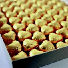 Champagne Truffle Hearts
