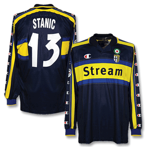 Champion 99-00 Parma Away L/S   Stanic 13 - Grade 9