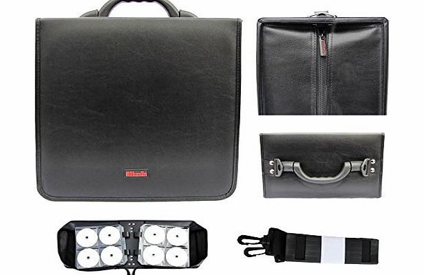 Chancery 520 CD WALLET DVD DISC STORAGE HOLDER CARRY CASE WALLET HUMLIN BRANDED