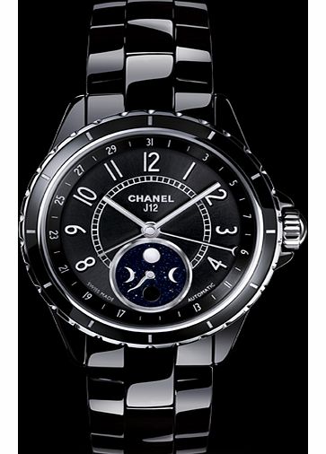 Chanel J12 Moonphase Ladies Watch H03406