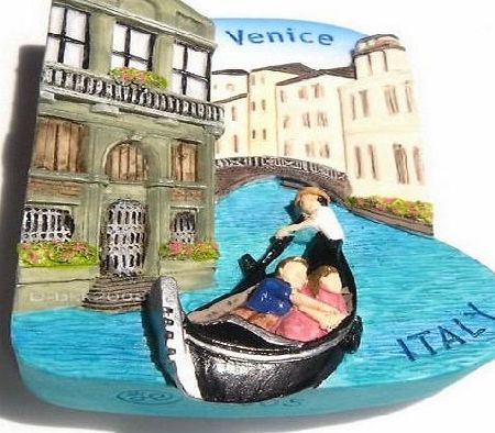 ChangThai Magnet Design Venice Gondolas Italy Italian Canals Europe World Fridge Magnet