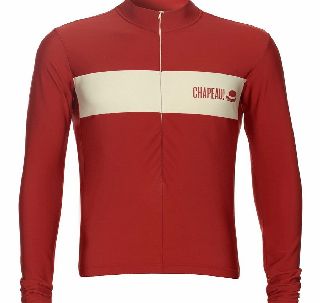 Chapeau Thermal Jersey Long Sleeve Burgundy and