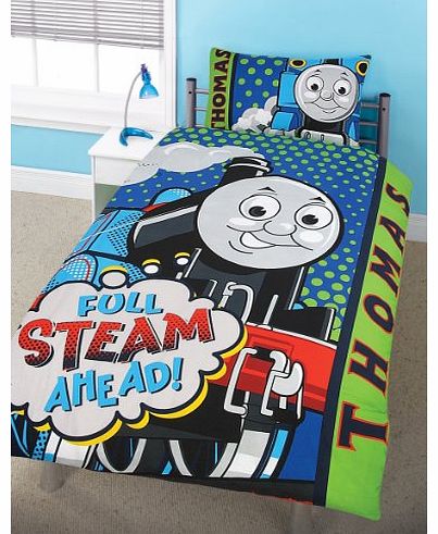 Character Bedding Thomas the Tank Engine Duvet Set (Official) - Steam - Single