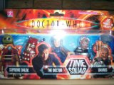 CHARACTER DOCTOR WHO TIME SQUAD SET OF 5 FIGURES