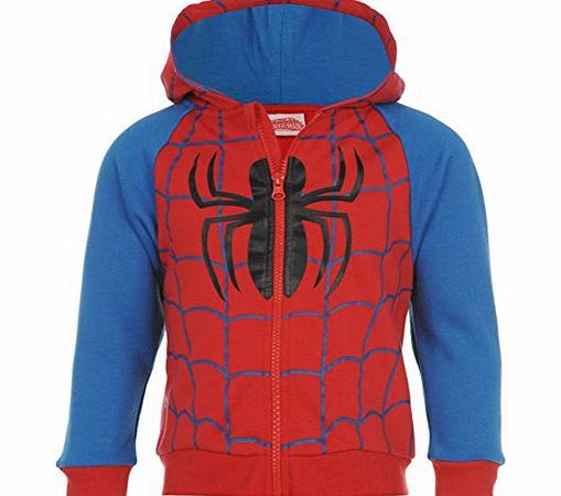 Character Kids Print Zip Hood Infant Boys Spiderman 2-3 Yrs