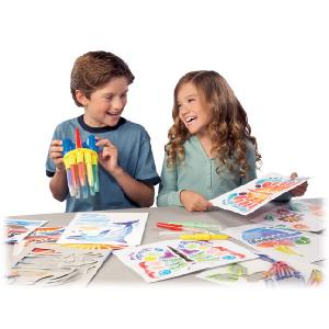 Gr8 Blo Pens Wheel of Color Activity Set