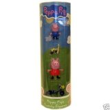 CHARACTER PEPPA PIG FAMILY FIGURES WITH BIKE