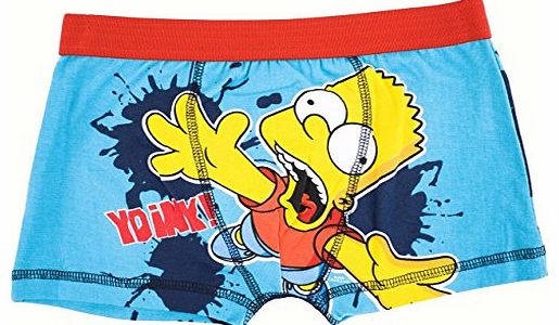 Character The Simpsons Boys Bart Boxer Trunks Size 11/12