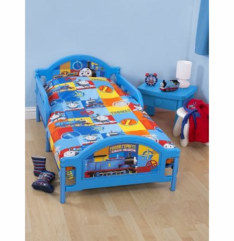 Character World 125 x 150 cm Thomas and Friends Power Junior Rotary Bedding Bundle, Multi-Colour