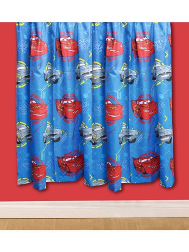 Disney Cars Spy Red Kids Curtains
