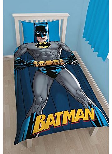 Character World  Batman DC Shadow Single Panel Duvet Set