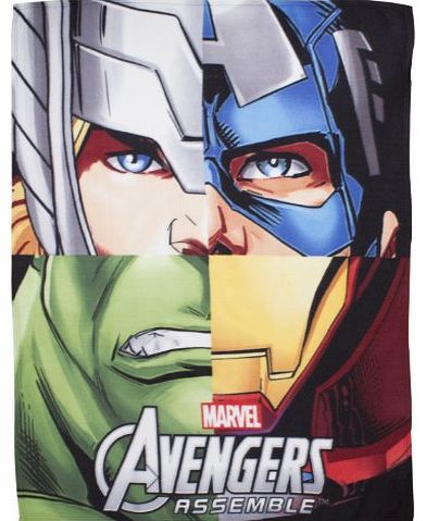 Disney Marvel Avengers Team Fleece Blanket, Multi-Color