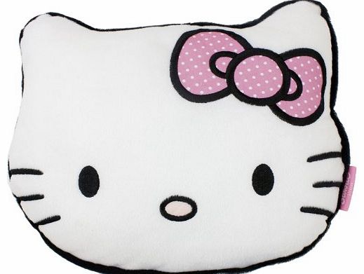 Character World Hello Kitty Pink Bow Shaped Cushion