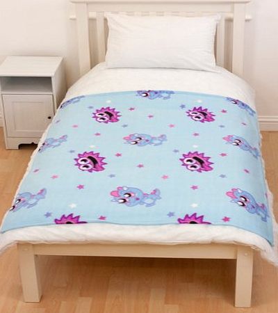Character World Moshi Monsters Monster Rotary Fleece Blanket