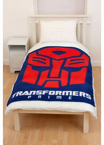 Character World Transformers Prime Prime Autobots Fleece Blanket