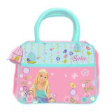 Characters 4 Kids Barbie Premium Handbag Style Insulated Lunch Bag