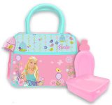Characters 4 Kids Barbie Premium Lunch Kit - Lunch Bag, Bottle and Sandwich Box