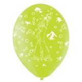 Ben 10 Latex Balloons / Birthday Decoration / Partybag Filler - Pack of 6