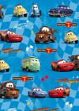 Characters 4 Kids Disney Cars Supercharged - 2 x Gift Wrap and 2 x Gift Tags