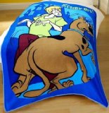 Characters 4 Kids Official `Scooby-Doo and Shaggy` Large Fleece Blanket
