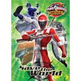 Power Rangers Operation Overdrive Save the World Birthday Card and Badge