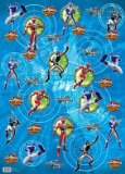 Power Rangers Operation Overdrive Save the World Gift Wrap 