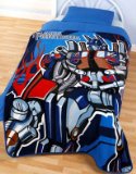 Characters 4 Kids Transformers Soft Fleece Blanket - Brand New Design!