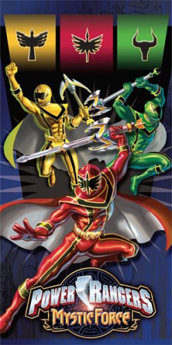 CharacterWorld Power Rangers Mystic Force Towel