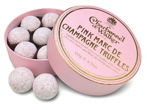Charbonnel et Walker Pink Champagne truffles -