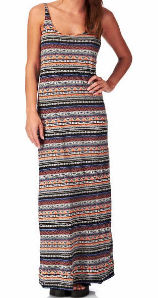 Womens Charcoal Rose Chennoya Dress - Tribal