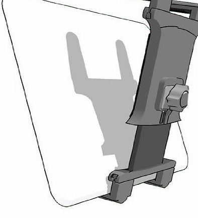 Exclusive Vibration Free 7`` to 12`` Tablet Tripod MonoPod Video Camera Mount with 1/4-20 Thread Adapter amp; 360 Swivel Adjust Holder for Apple iPad Air Mini 2 3 4 Samsung Galaxy Tab Note