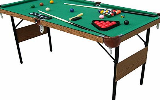 Charles Bentley 4ft 6in 2-In-1 Snooker amp; Pool Table