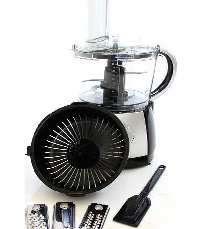 NEW 2015 MODEL 2.5 Litre Powerful Food Processor with 10 Speeds Plus Pulse in Black NOW COMES WITH 2 YEARS NATIONAL WARRANTY
