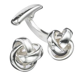 Charles Tyrwhitt Sterling Silver Knots Cufflinks