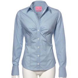 Charles Tyrwhitt Teal Spot Contemporary Shirt