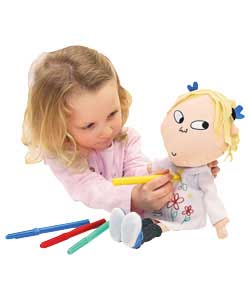 Charlie and Lola Colour-in Lola Doll