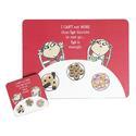 Charlie and Lola Cork-Backed Placemat and
