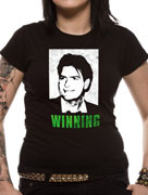 Charlie Sheen (Winning) T-shirt cid_7443SKBP