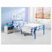 Charlie Single Bed, Blue